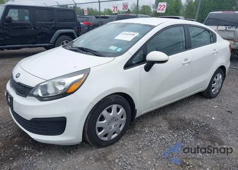 2016 Kia Rio Lx из США, поврежденный, VIN KNADM4A3XG6621773